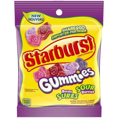 UPC 064900232770 product image for Starburst Gummies Sour Berries Candy Stand Up Pouch | upcitemdb.com