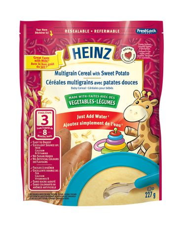 heinz sweet potato multigrain baby cereal walmart ca heinz sweet potato multigrain baby cereal walmart ca