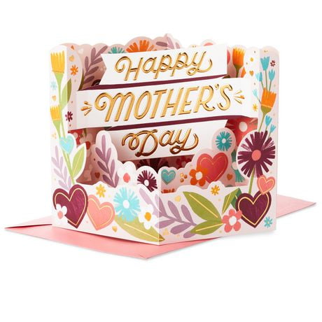 Hallmark Paper Wonder Pop Up Mothers Day Card Amazing Woman Amazing