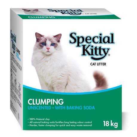 Special Kitty Clumping Unscented with Baking Soda Cat Litter | Walmart.ca