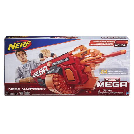 Nerf N-Strike Mega Mega Mastodon Blaster Orange