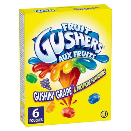 gushers fruit grape tropical betty crocker gluten pack flavours gushin variety snacks canada walmart