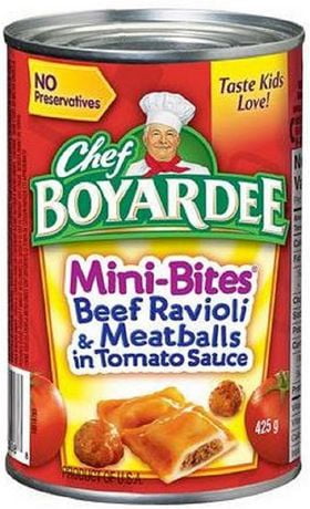 Chef Boyardee® Mini-Bites Beef Ravioli And Meatballs in Tomato Sauce