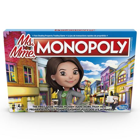 Hasbro Gaming Ms. Monopoly Board Game