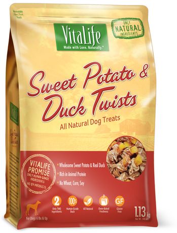 Sweet Potato Duck Dog Treats