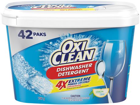 UPC 065333523107 product image for Oxi Clean Oxiclean Extreme Power Crystals Lemon Clean Dishwasher Detergent Packs | upcitemdb.com