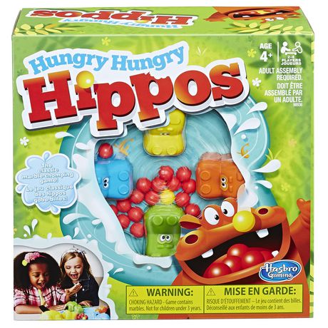 Hasbro Gaming Hungry Hungry Hippos Multi