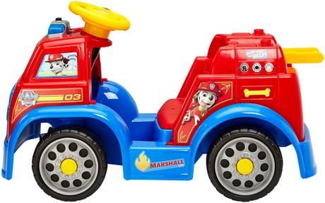 6v paw patrol fire truck ride on