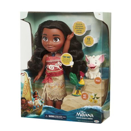 Figurine Moana Chantante Et Ses Amis De Disney Moana | Walmart Canada