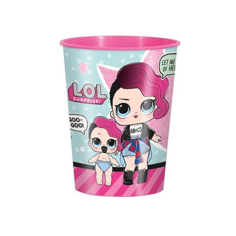 UPC 011179791170 product image for Unique Party Favors L.O.L. Surprise! Plastic Cup Pink | upcitemdb.com
