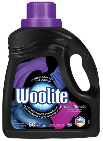 Woolite Darks, Laundry Detergent, Mega Value Pack, 2.96 L, With Colour Renew - Clothes Look New Longer
