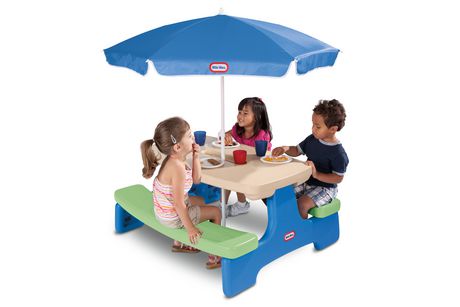 Little Tikes Little Tikes Easy Store Table With Umbrella