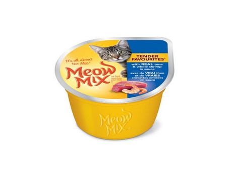 Meow Mix Tender Favourites Tuna & Shrimp Wet Cat Food ...