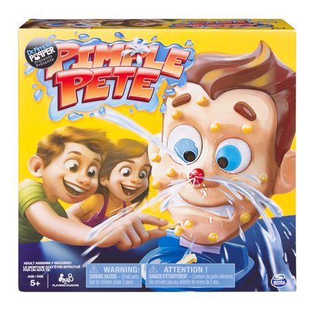 Spin Master Games Pimple Pete Game Presented By Dr. Pimple Popper, Explosive Family Game For Kids Aged 5 And Up...