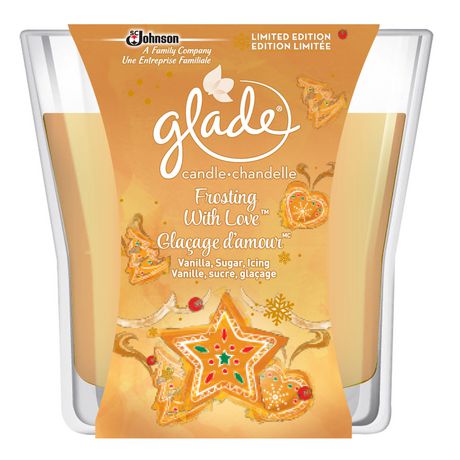 Glade Holiday Frosting With Love Candle