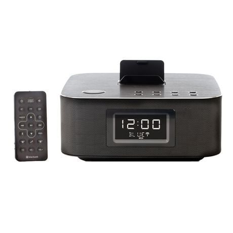 Blackweb Soundblock Bluetooth® Enabled Clock Radio 