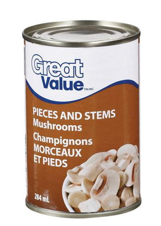 Great Value Pieces & Stems Mushrooms | Walmart Canada