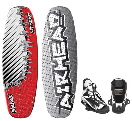 UPC 737826041701 product image for Airhead Spike Wakeboard With Venom Binding (4-8) Grey | upcitemdb.com