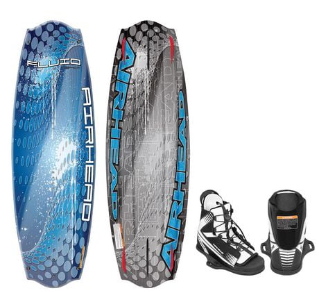 UPC 737826041732 product image for Airhead Fluid Wakeboard With Venom Binding (9-12) Blue | upcitemdb.com