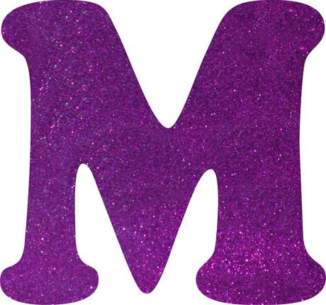 letter glitter foam zoom walmart