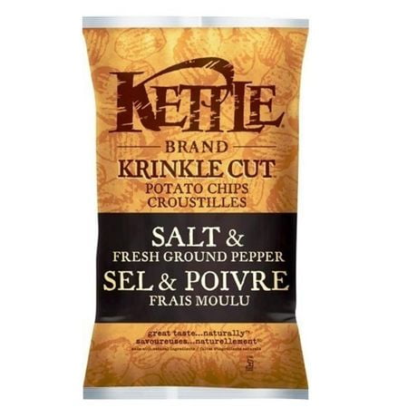 UPC 084114119131 product image for Kettle Chips Salt And Fresh Ground Pepper Gluten Free Potato Chips | upcitemdb.com