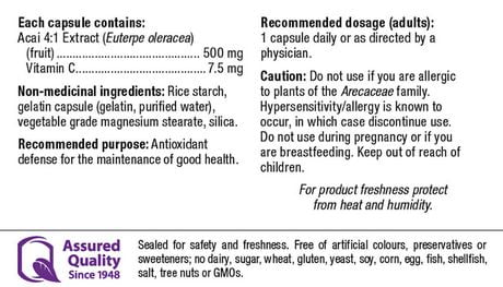 Webber Naturals Acai Berry Reviews Webber Naturals Acai Berry Reviews