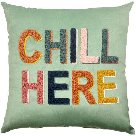 MAINSTAYS Chill Here Decorative Pillow Walmart Canada