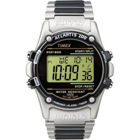 Timex® Atlantis 100™ Mens' Digital Watch with chronograph | Walmart.ca
