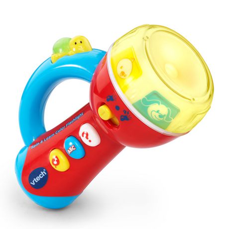 Vtech Spin & Learn Color Flashlight - English Version Aaa
