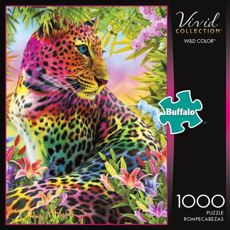 Buffalo Games Vivid Collection Wild Color 1000 Piece Jigsaw Puzzle