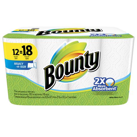 UPC 037000882121 product image for Bounty Select-A-Size Paper Towels, White Not Applicable | upcitemdb.com