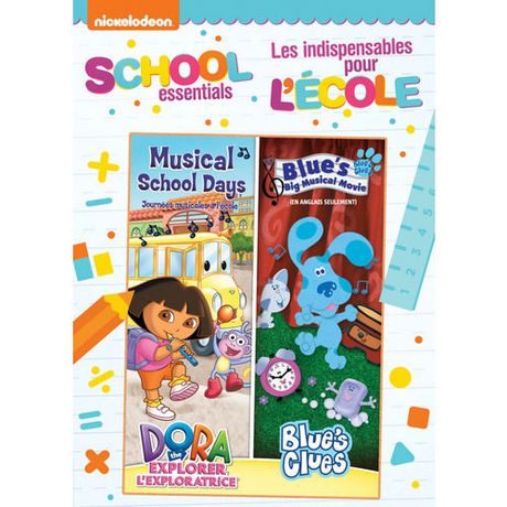 Dora & Blue's Clues Double Feature: Dora The Explorer: Musical School ...