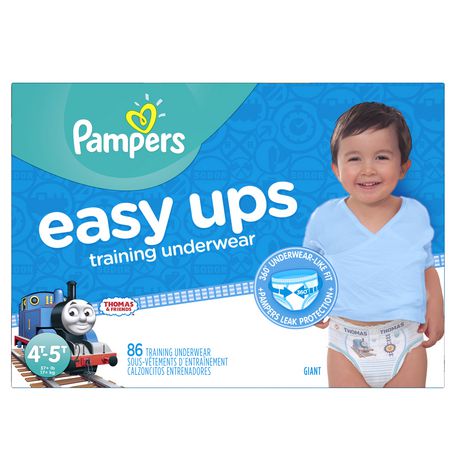 UPC 037000960102 product image for Pampers Easy Ups Training Underwear For Boys, Giant Pack 4T-5T | upcitemdb.com