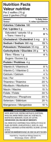 EGGO BREAKFAST SANDWICH NUTRITION FACTS EGGO BREAKFAST SANDWICH NUTRITION FACTS