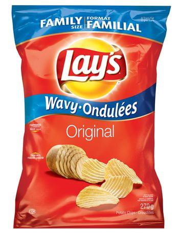 Lay's Wavy Original Potato Chips | Walmart.ca