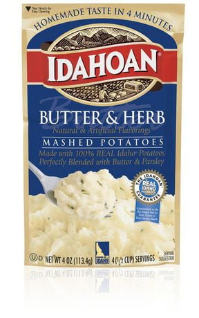 Idahoan - Purée de pommes de terre au beurre et aux herbes d’Idahoan