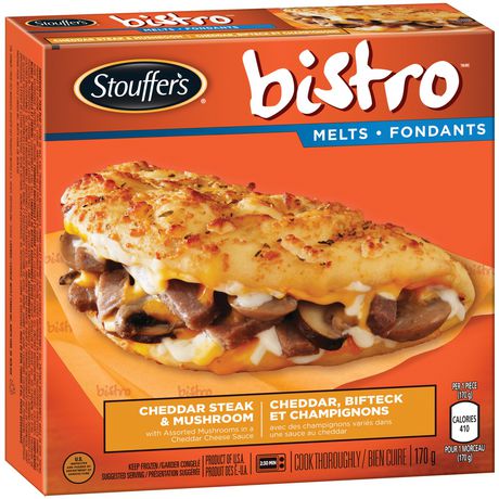 bistro steak mushroom stouffer melts cheddar stouffers walmart ca zoom frozen cheese