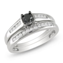 عکس+هایی+از+کس+وکیر ... Weight Multi-shape Diamond Bridal Set in 14 KT White Gold (G-H, I1-I2