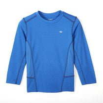 Athletic Works Boys’ Long Sleeved Crewneck Top Blue L/G