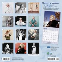 Marilyn Monroe OFFICIAL 2023 12x24 Inch Square Wall Calendar