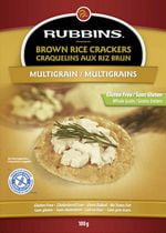multigrain brown rice crackers