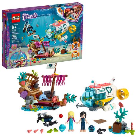 Lego Friends Dolphins Rescue Mission 41378 Toy Building Set Multi