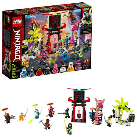 Lego Ninjago Gamer S Market 71708 Ninja Toy Building Kit (218 Pieces) Multi