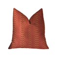 thumbnail image 1 of Plutus PBRA2208-2626-DP New Earth Ripple Red Luxury Throw Pillow, 26 x 26 in., 1 of 3
