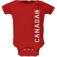 thumbnail image 1 of World Cup Canada Red Soft Baby One Piece, 1 of 1