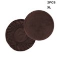 thumbnail image 1 of Baohd 2X Stool Cover Bar Supplies Dustproof Chair Covers Fine Workmanship Handily Install Multipurpose Washable Multicolored Brown XL, 1 of 6