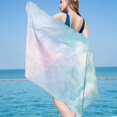 thumbnail image 2 of Pompotops Microfiber Beach Towel Super Lightweight Colorful Bath Towel Sandproof Beach Blanket Multi-Purpose Towel For Travel Swimming Pool 30x60 Inch Clearance, 2 of 3