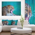 thumbnail image 3 of Design Art Wild Leopard Close up View Canvas Print, 3 of 3