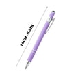 thumbnail image 3 of weibbin Aluminum Rod Pen Spray Adhesive Click Pen -use Screen Business Student Writing Ballpoint Pen 10pc 10ml, 3 of 6