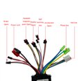 thumbnail image 3 of 3 Mode Sine Wave Controller, 24V 36V 48V Controller Safe Cutoff Heat Dissipation  For Electric Bicycle For Electric Scooter, 3 of 8